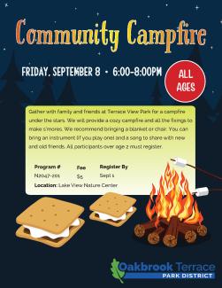 Community Campfire flyer