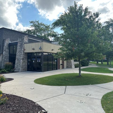 exterior of Heritage Center 