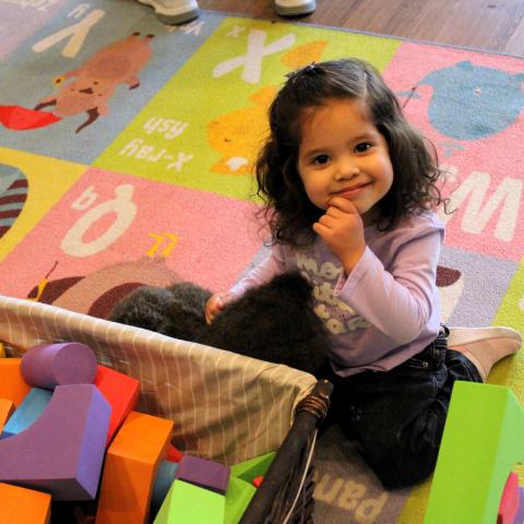 child smiling 