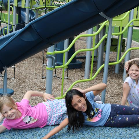 Three Children at park