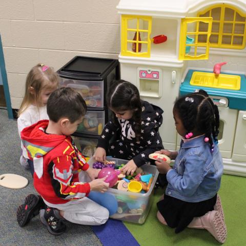 Children playing 