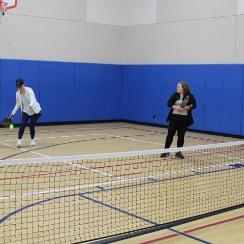 pickleball players 