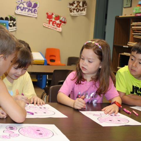 Children coloring 