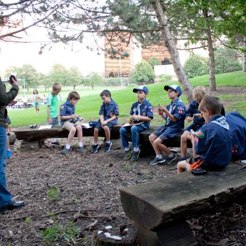 Cub Scout group 